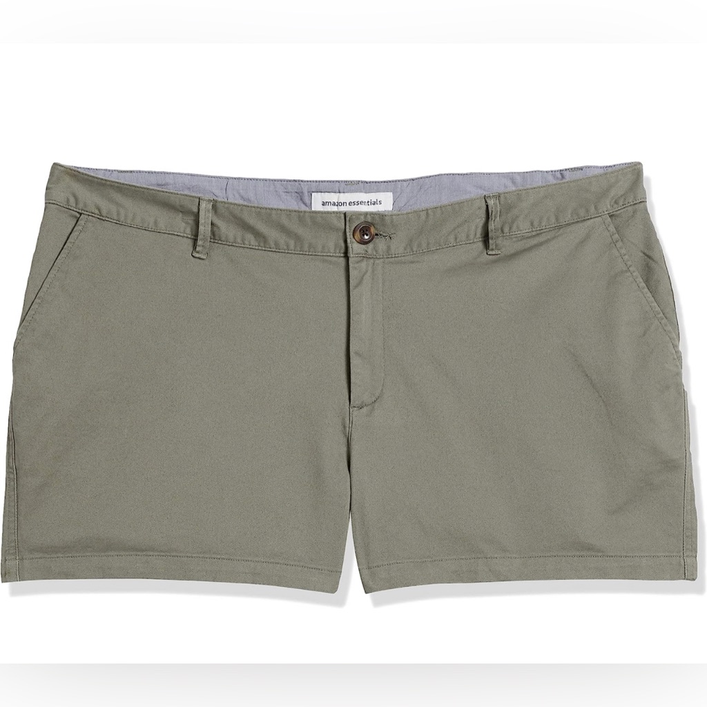 Nwt Amazon Essentials 3.5” Inseam Chino Short